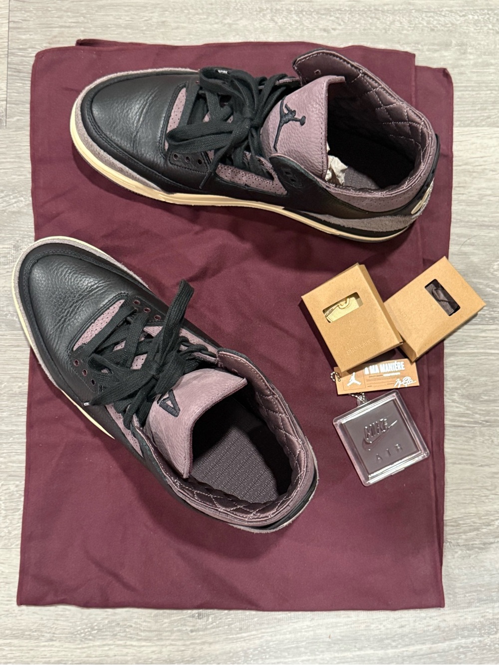 Jordan 3 A Ma Maniere While You Were Sleeping FZ4811-001 Size WMN 12.5 / Mens 11 - Picture 3 of 8
